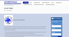 Desktop Screenshot of farnorthdallasdemocrats.org